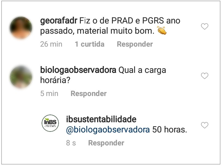 Depoimento Curso Online INBS