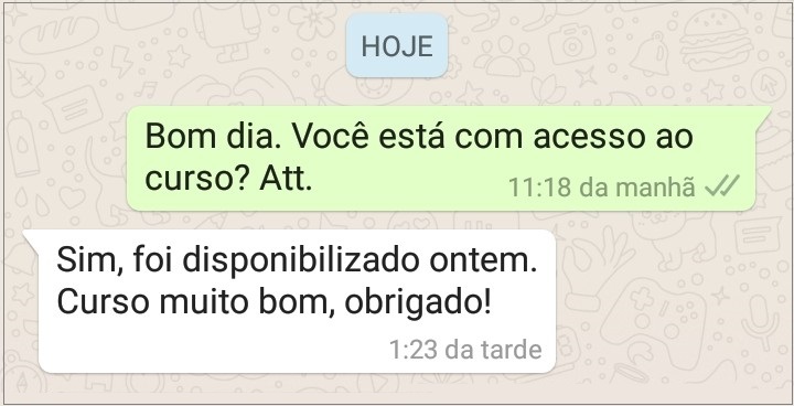 Depoimento Curso Online INBS