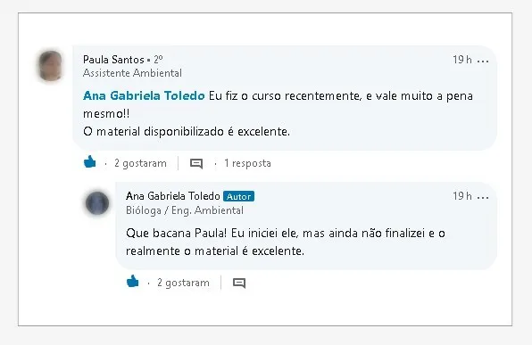 Depoimento Curso Online INBS