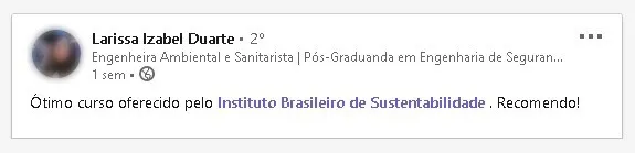 Depoimento Curso Online INBS
