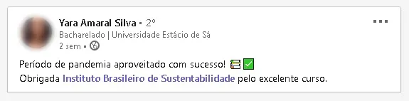 Depoimento Curso Online INBS